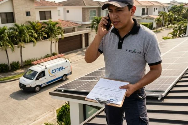 Proyecto Gestión de Trámites CNEL y Medidor Bidireccional - imagen 3